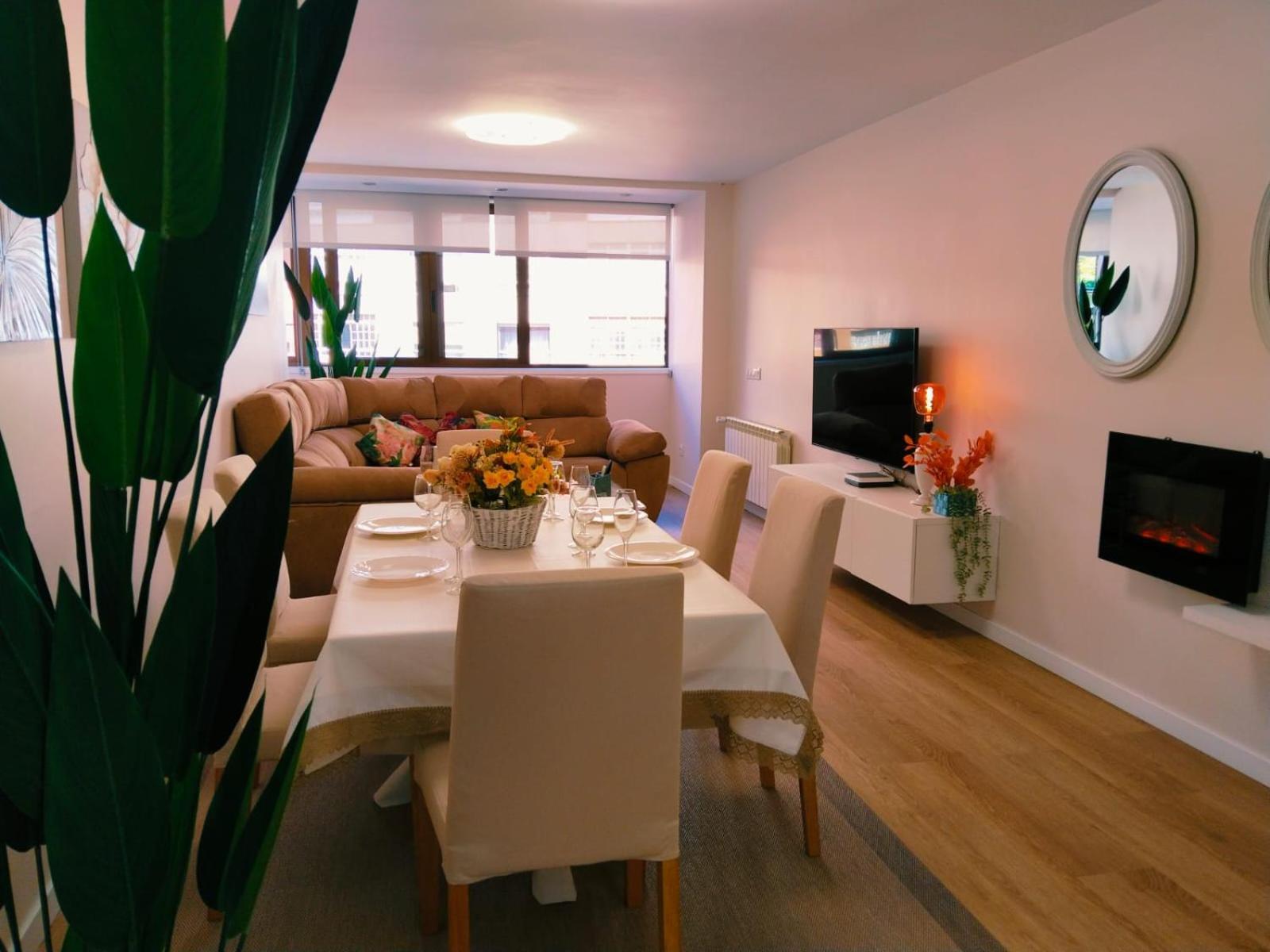Apartamento Centrico De Lujo El Paraiso Vigo Esterno foto